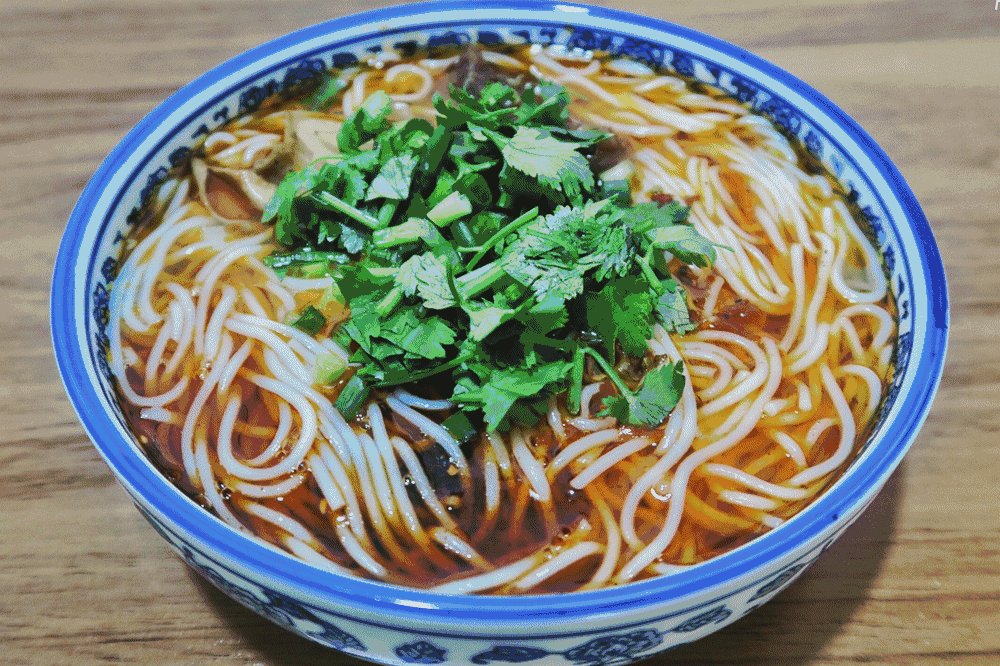 Nanchong Rice Noodles Wake up in the morning and drink a bowl, and you