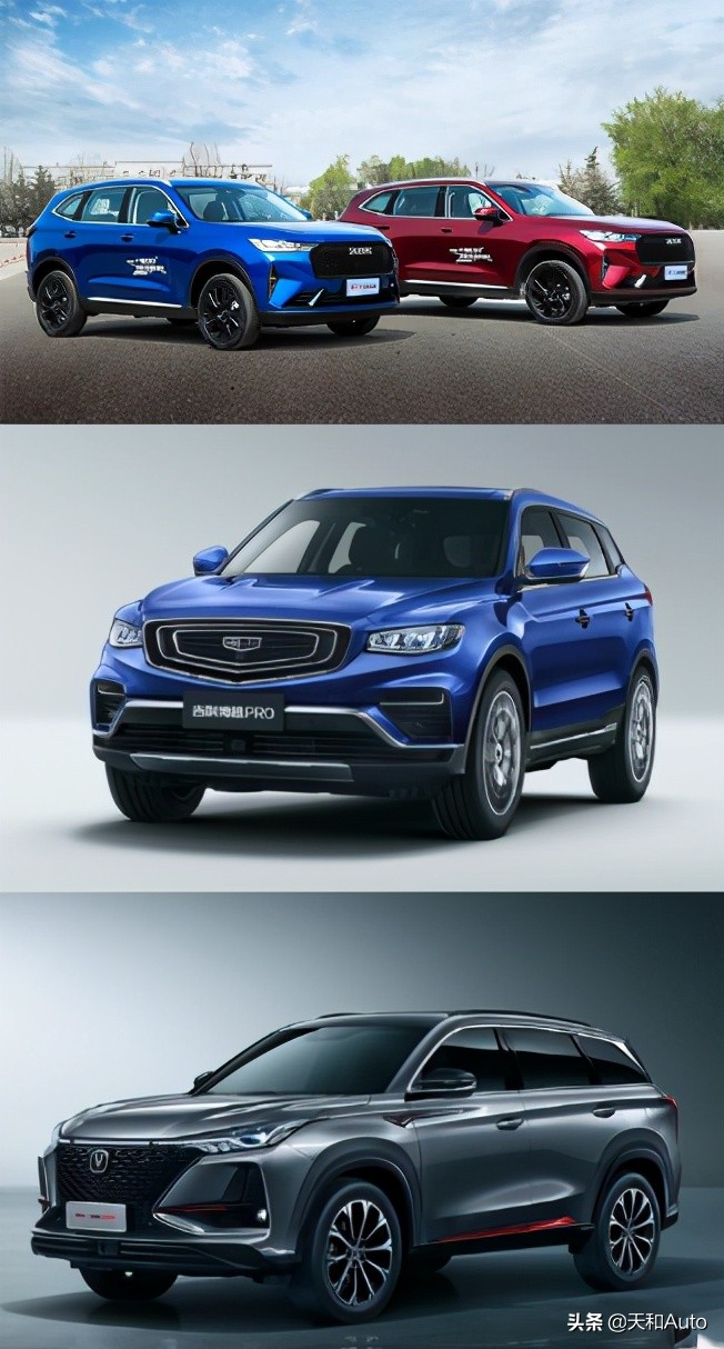 Comparison of fuel consumption among the top three domestic SUVs: Haval ...