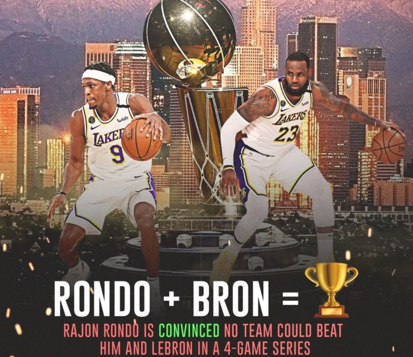 Competitive Rondo's Rondo and James have similar IQs!The Lakers listed three reasons, are ...