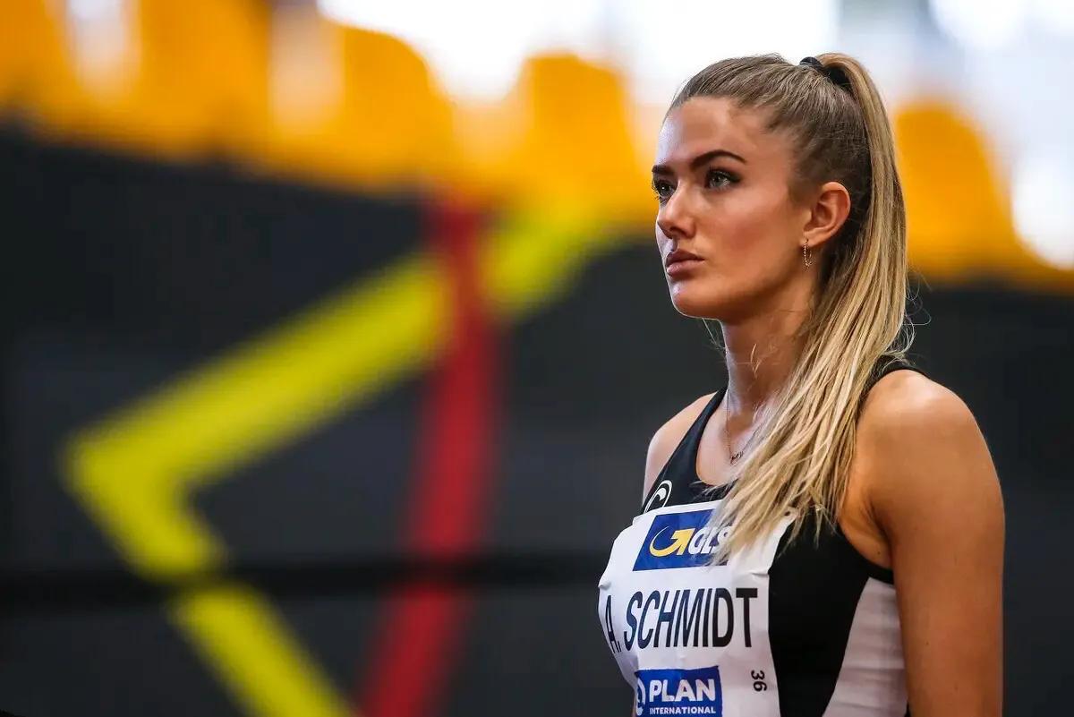 The beauty of the German sports sprinter-Alika Schmidt, known as 