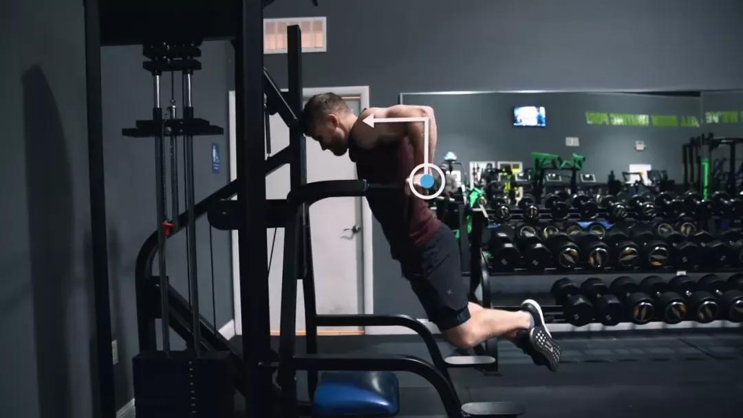 "Parallel bar arm flexion and extension" practice like this, you can