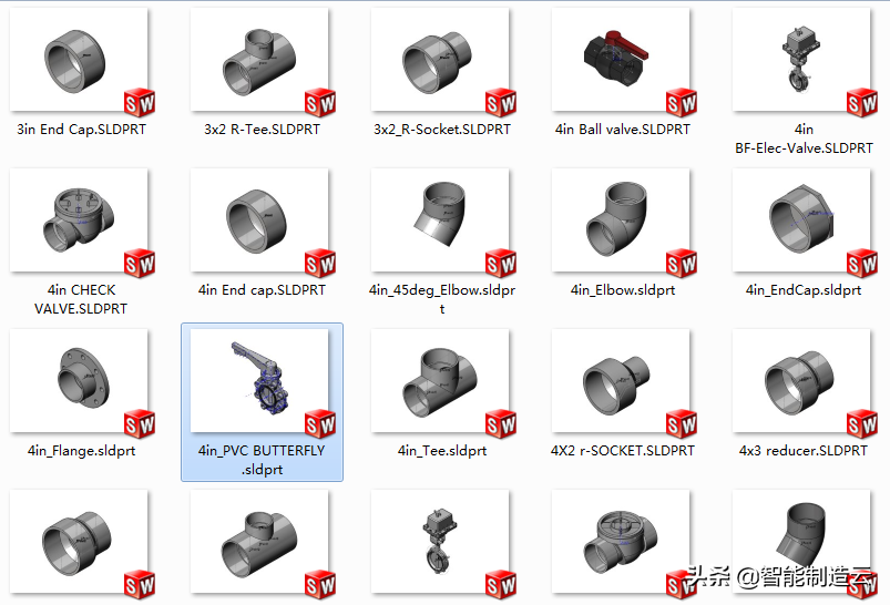 PVC Pipe Fittings 3D CAD Model Library GrabCAD, 40 OFF