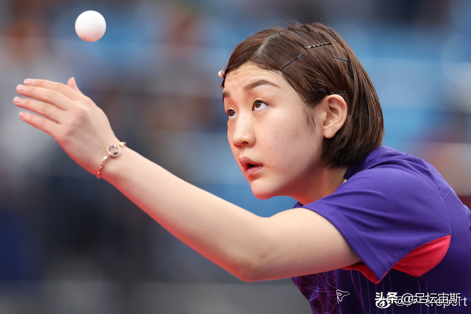 The national table tennis Olympic champion lost 03, Wang Manyu swept