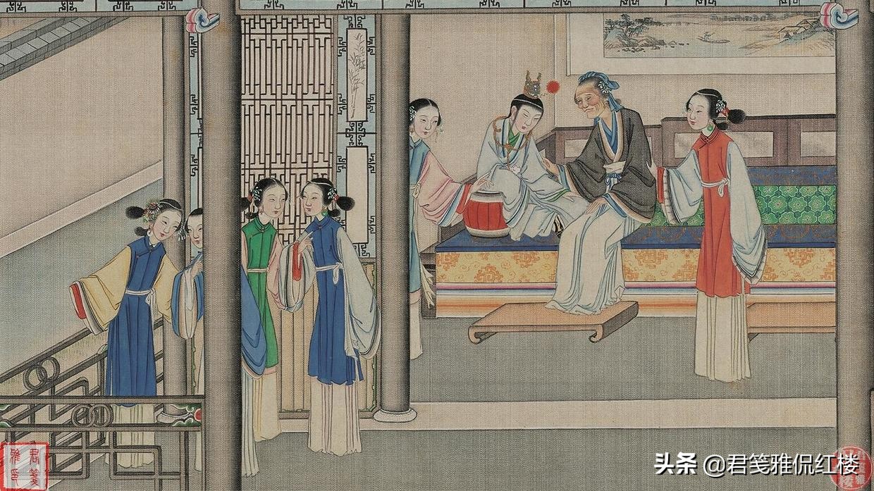 the-grandmother-of-jia-baoyu-s-grandmother-li-is-not-sensible-but-the