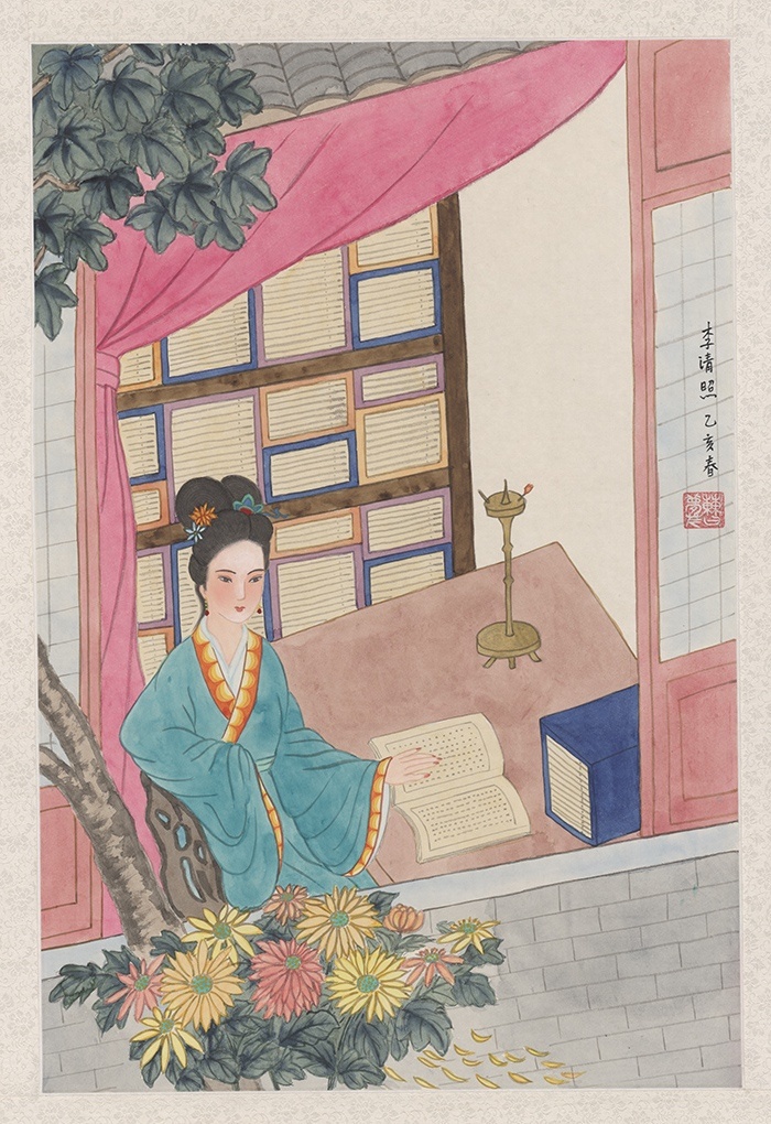 Female Beauty-Appreciation of Cao Mengqin's Fine Brushwork Figures ...