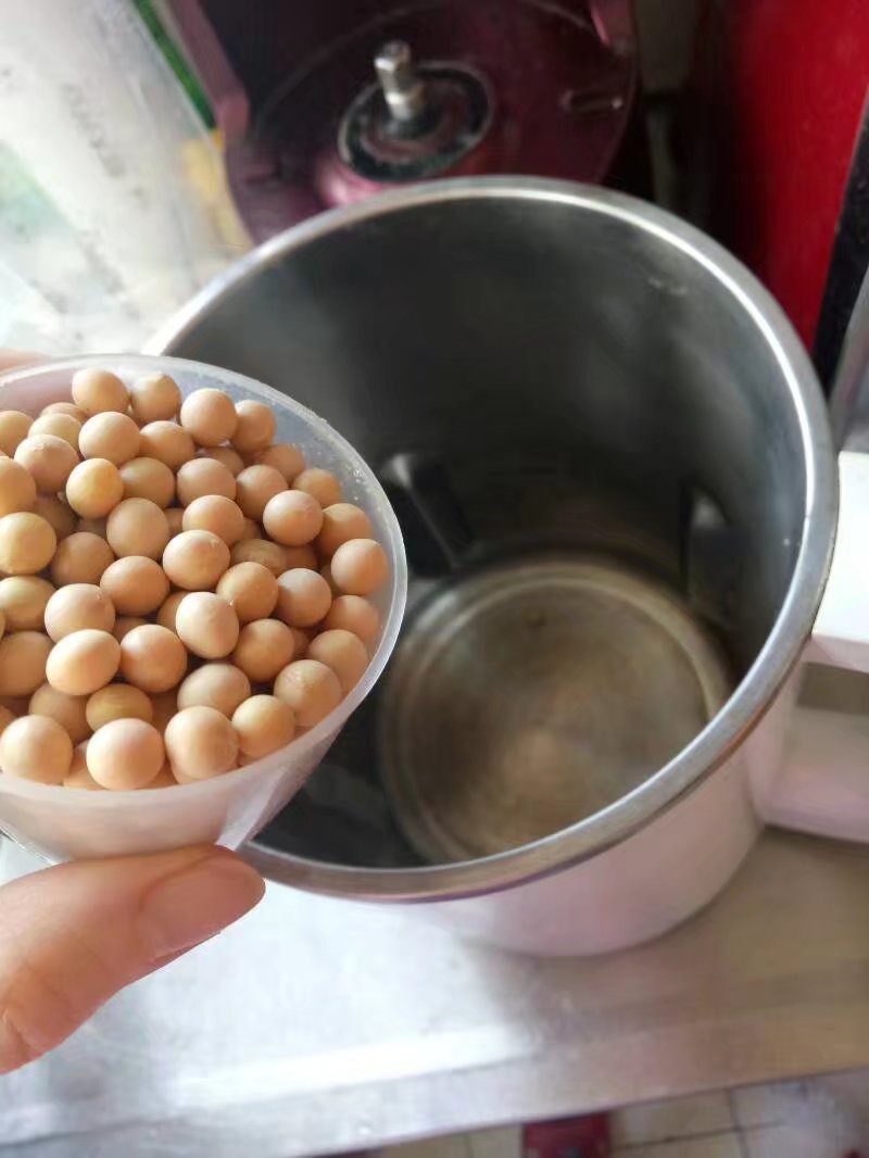 DIY reduced sugar version of soy milk box, a refreshing summer dessert