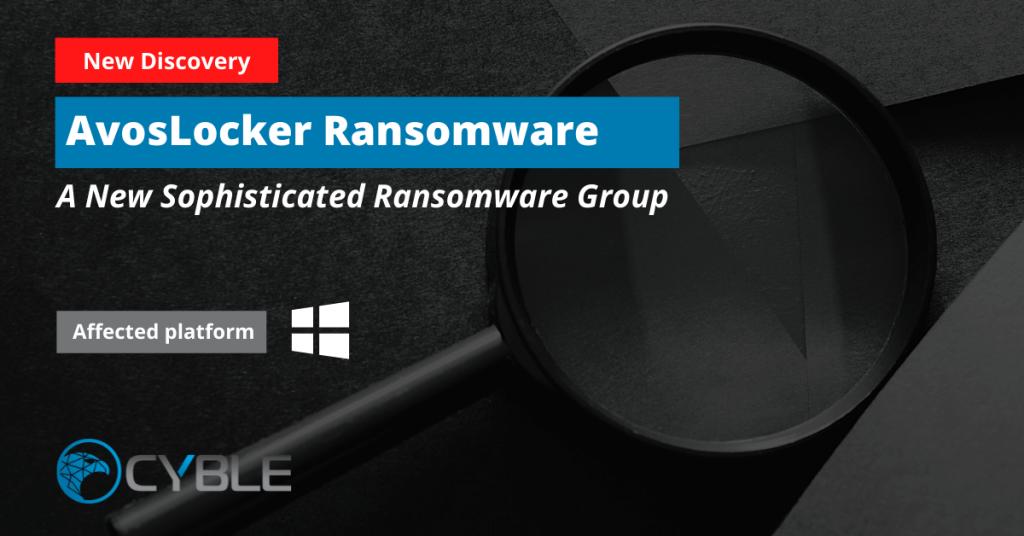 Analysis of AvosLocker, a new ransomware group iNEWS