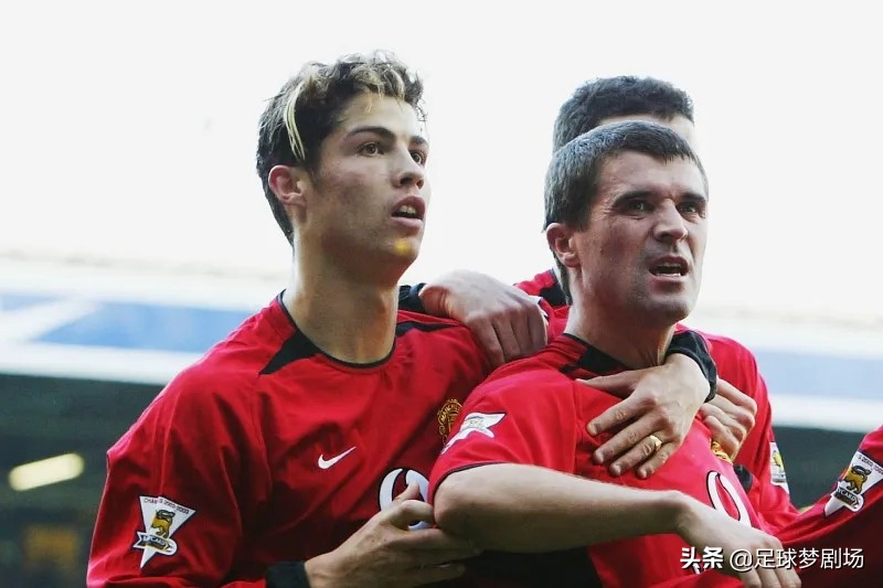 The teammates of Ronaldo when he made his Manchester United debut 18 ...