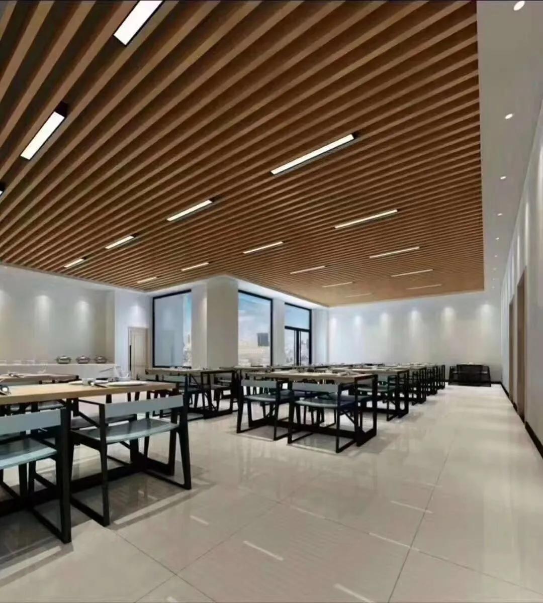 Aluminum square pass and aluminum square tube ceiling decoration is a