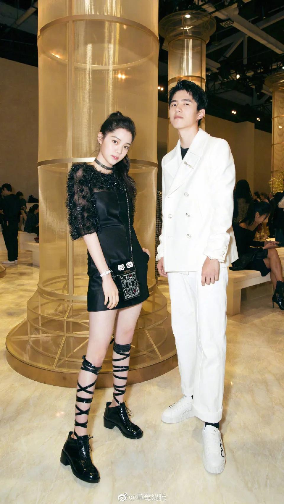 A photo of Liu Haoran and Ouyang Nana, Haona cp is back - iNEWS