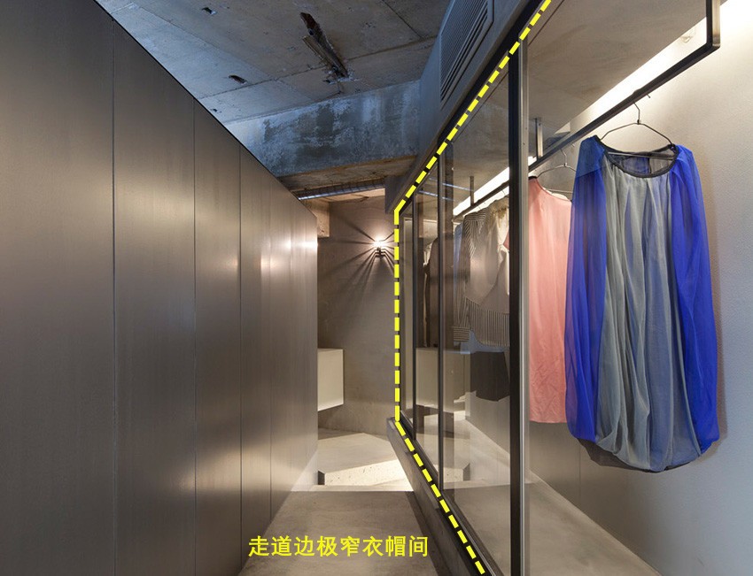 Japan's trick is too strong. A separate cloakroom can be built 60 cm