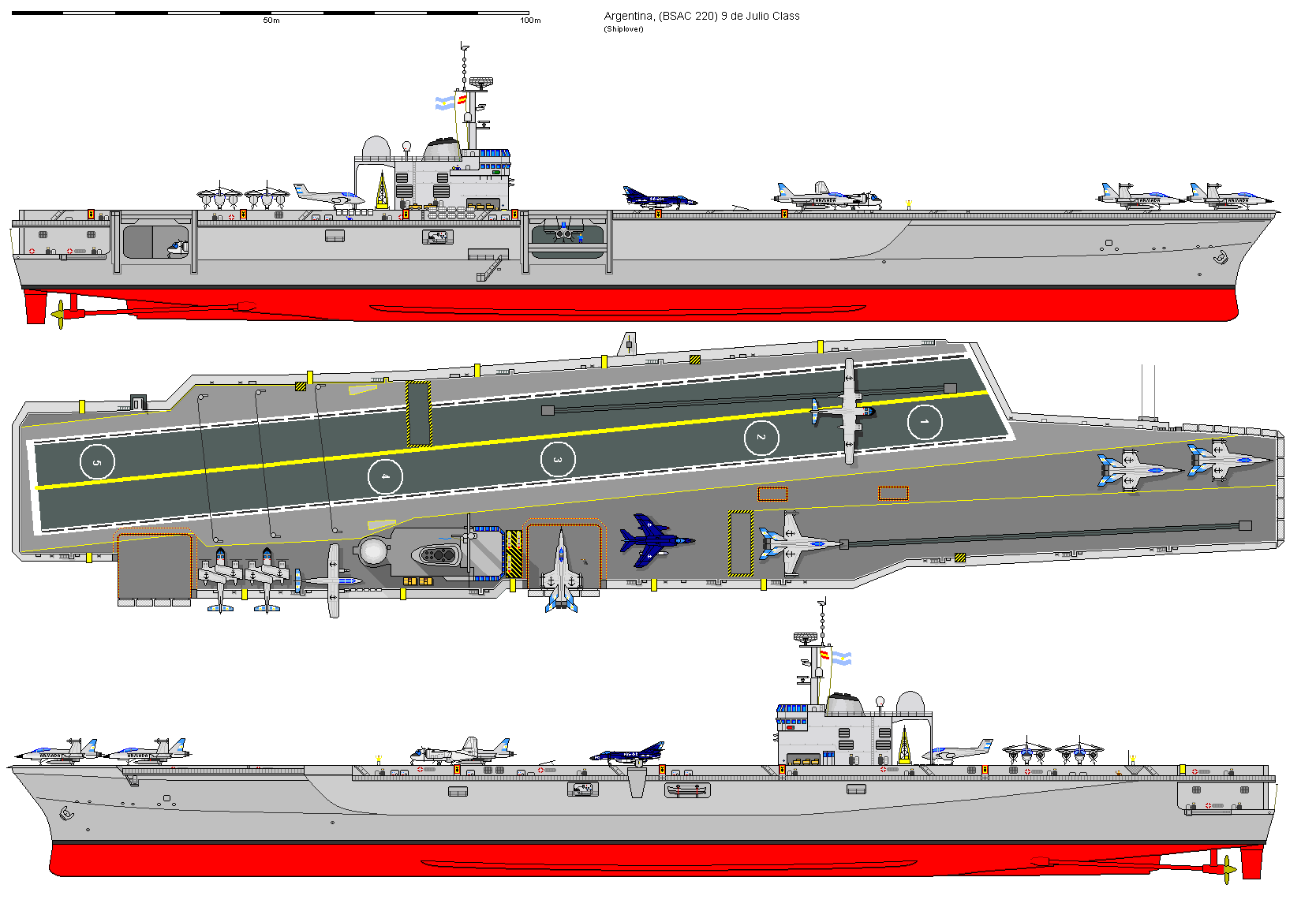 The catapult aircraft carrier was delivered to the door 30 years ago ...