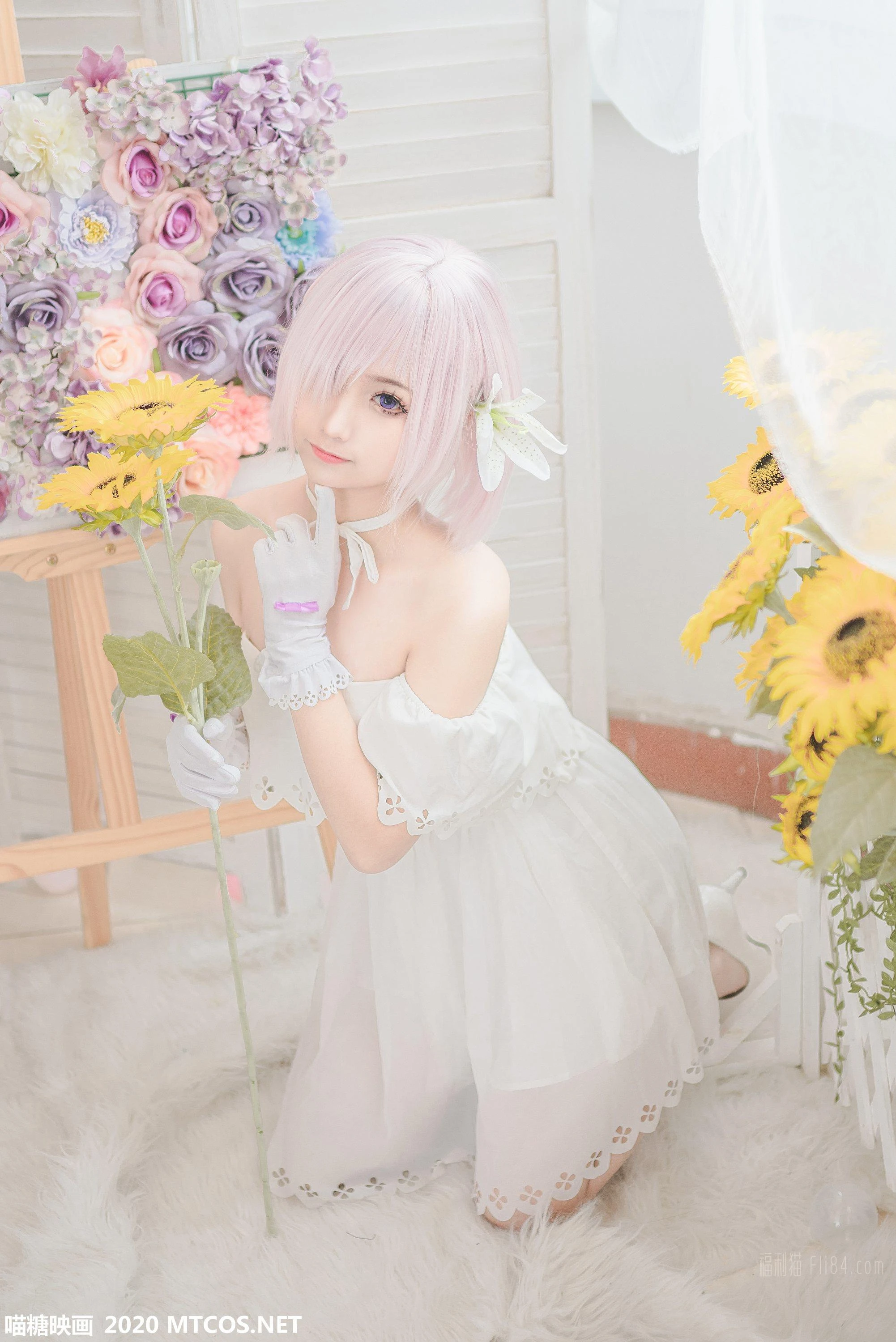 【喵糖映画系列】VOL.150 白色玛修[40p]