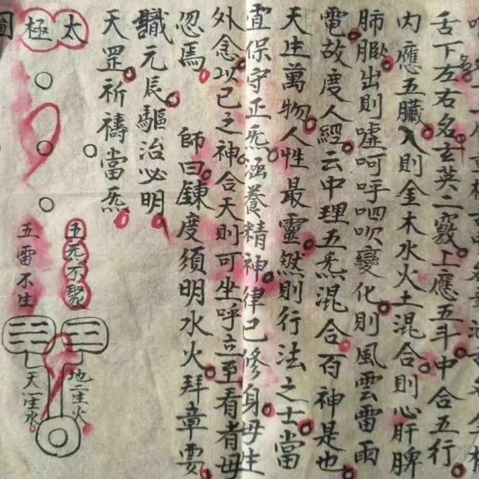 Taoist manuscripts of the Qing Dynasty-the ancestor Qi Tiangang of ...