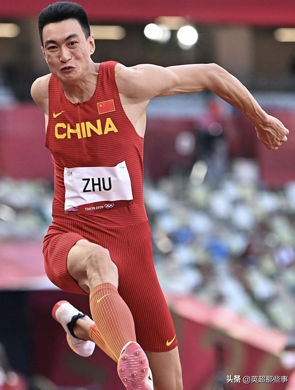 17 meters 57!Zhu Yaming made a great leap in the fifth jump and won the