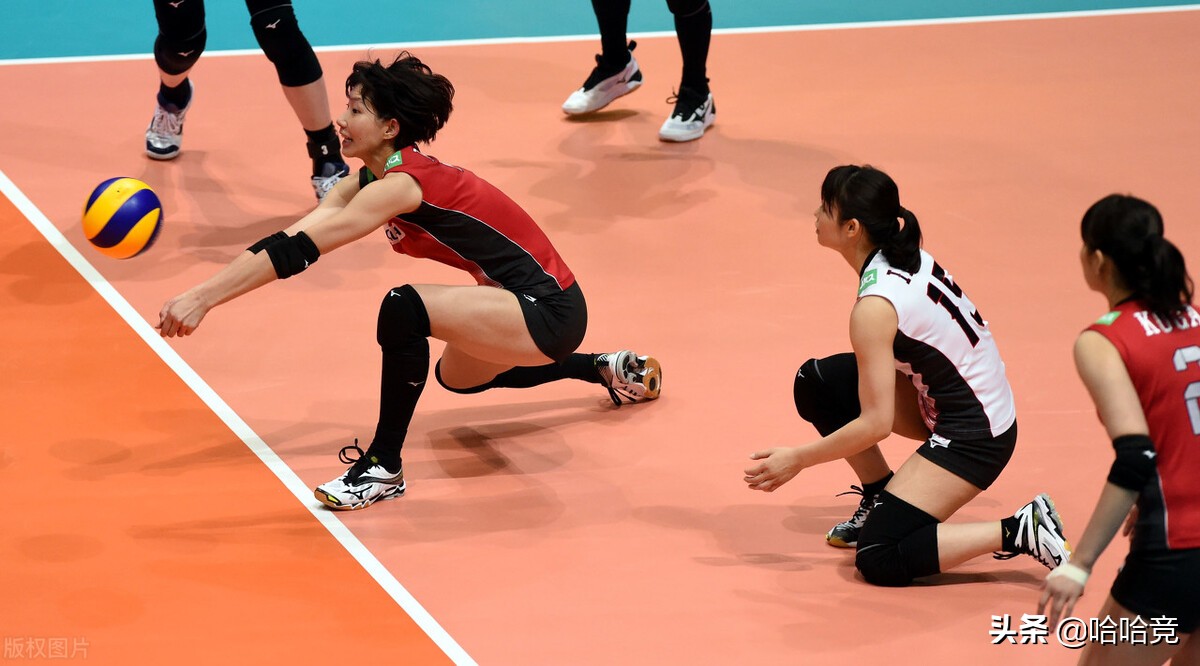 The most beautiful setter of the Japanese women's volleyball team