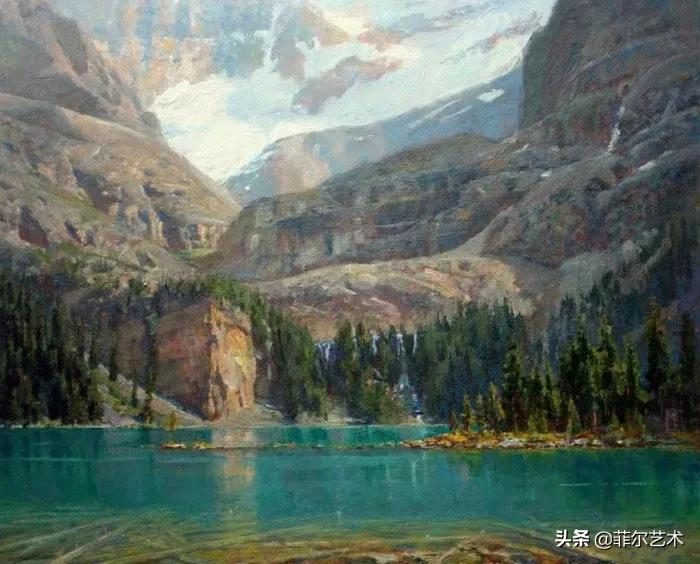 Appreciation of American Painter Andrew Peters' Landscape Oil Painting ...