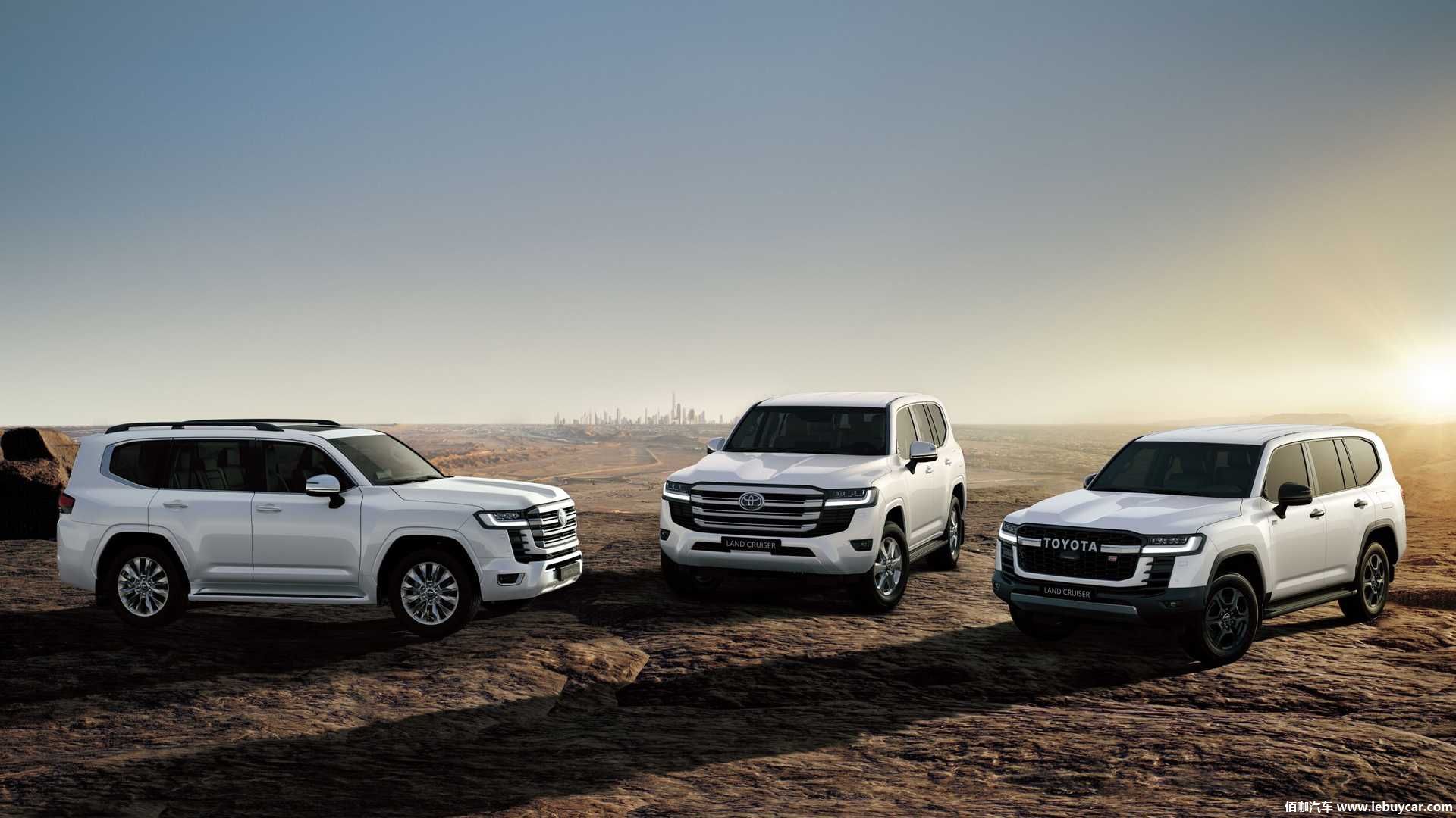 The tough guy is back!Toyota's new generation Land Cruiser debuts three