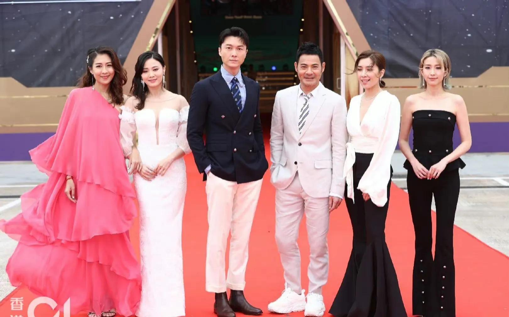 TVB program tour-the anti-traditional group photo of the actresses is a ...