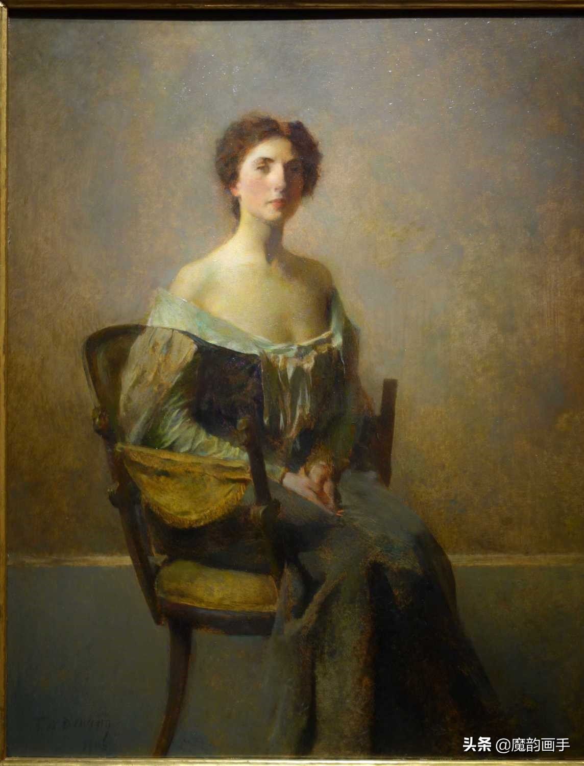 Specializing in painting elegant and aristocratic womenThomas Duwin, founder of "Top Ten