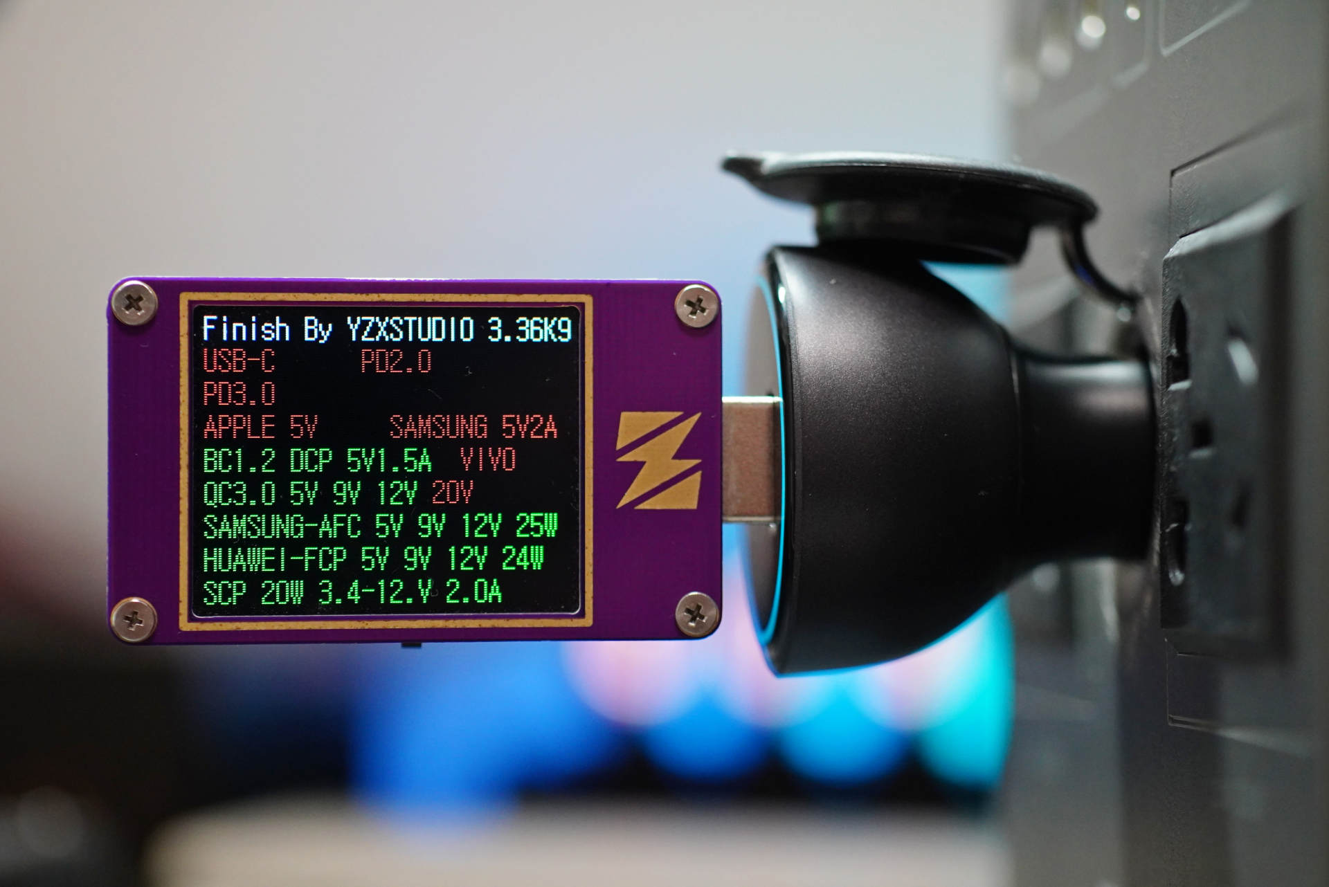 Multichannel fast charging output, evaluation of the use of Baseus