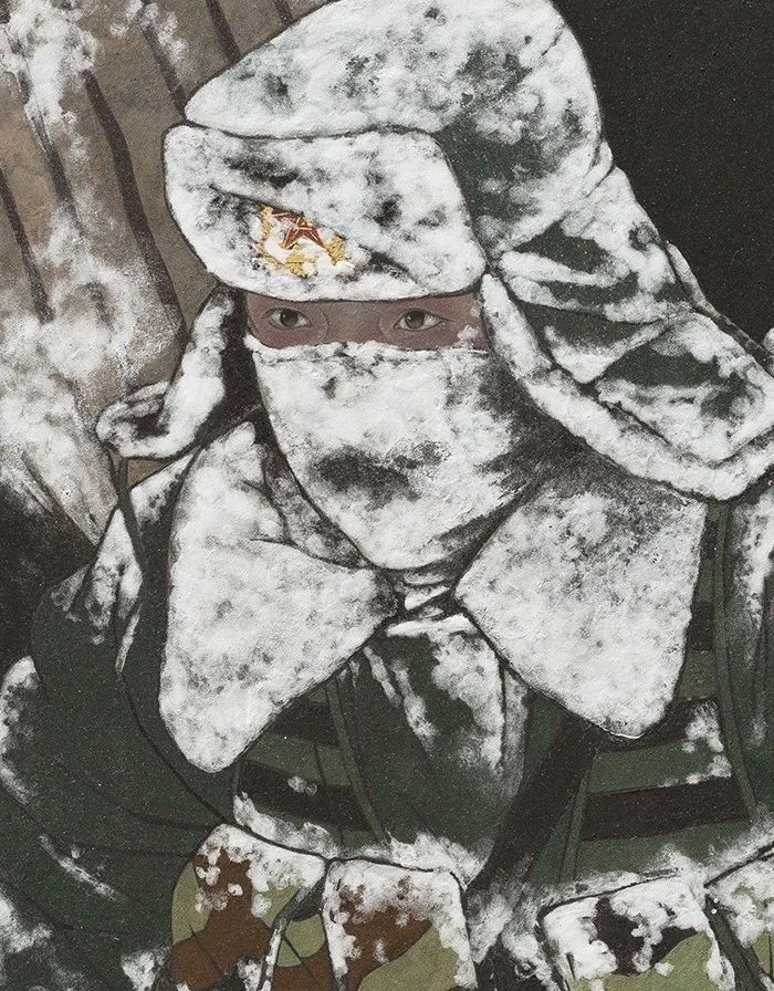 Sun Zhensheng's meticulous works of figures: solemn and quiet without ...