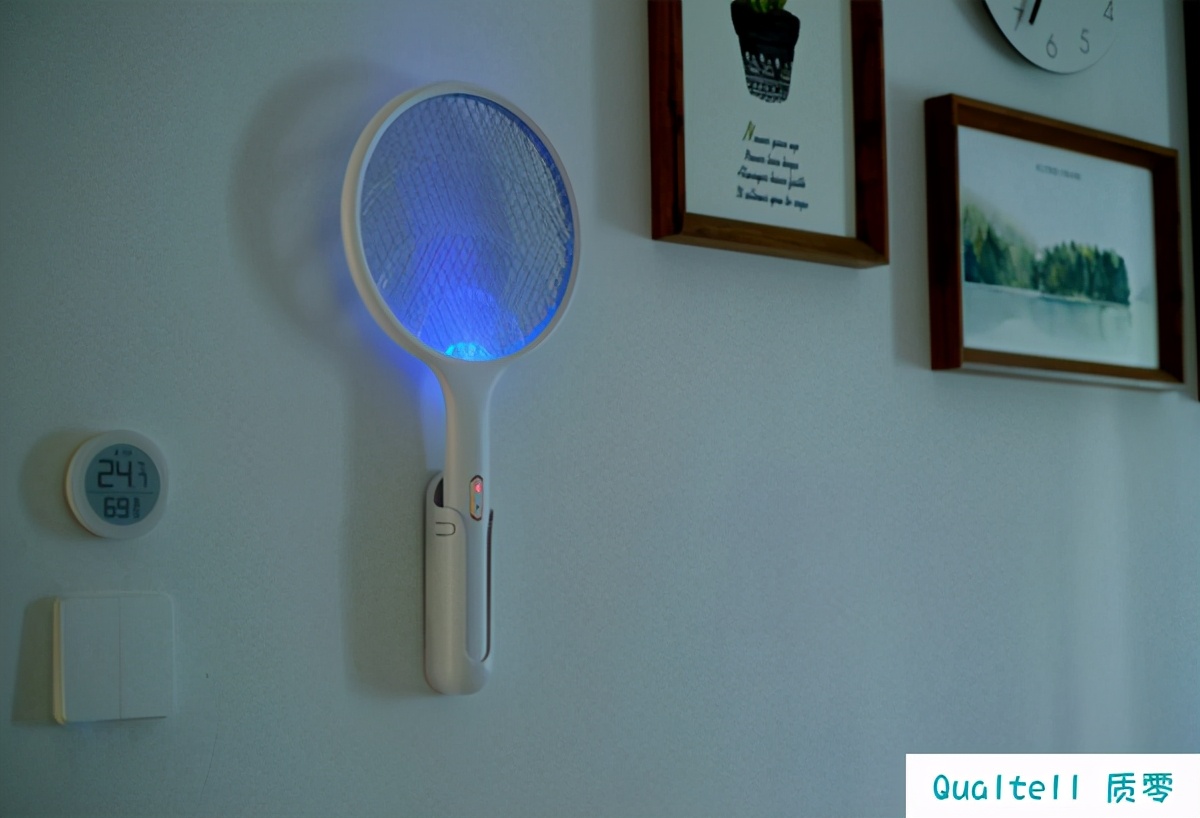 Qualitell quality zero electric mosquito swatter completely eliminate