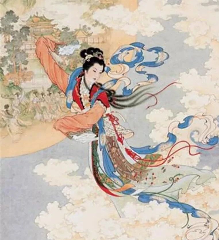 Chang'e flying to the moon (poetic idiom) - iNEWS