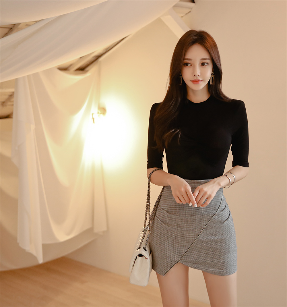 孙允珠丨芝华士纯酿小资绅士黑麦衣裙