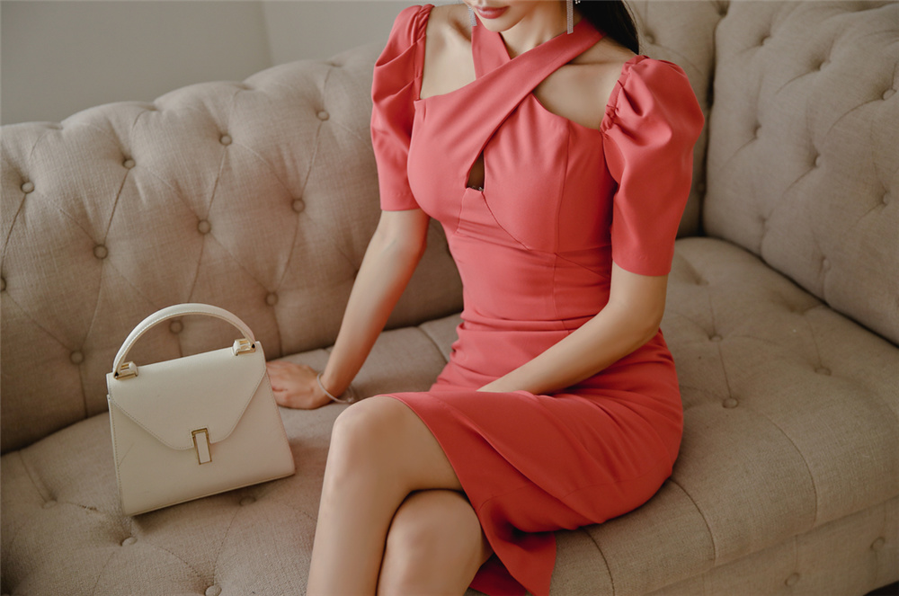 孙允珠丨苹果莫吉托温柔气泡宫廷礼裙