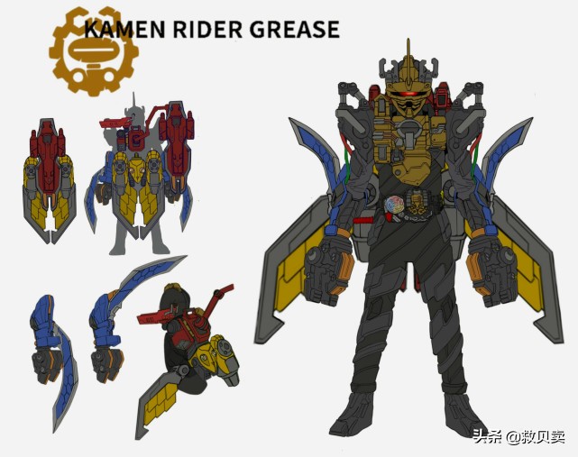 Kamen Rider: 10 new transformation forms of Build Drive, the fangs ...