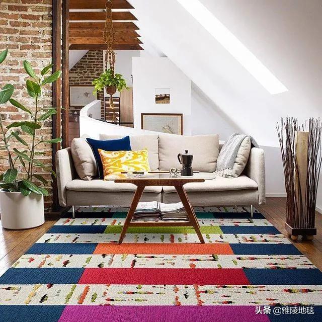 YaLing carpet tiles, office carpets, mosaic carpets unique collage iNEWS