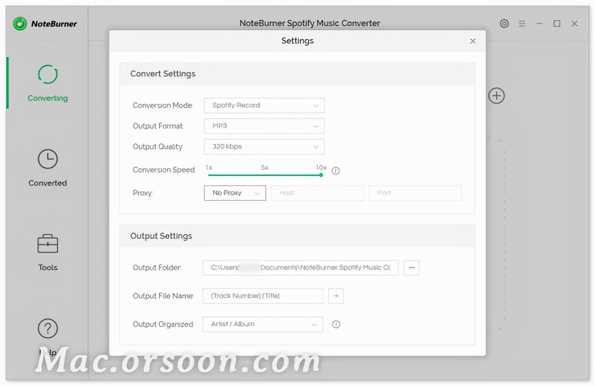 Noteburner NoteBurner Spotify Music Converter download Spotify music and transfer ...