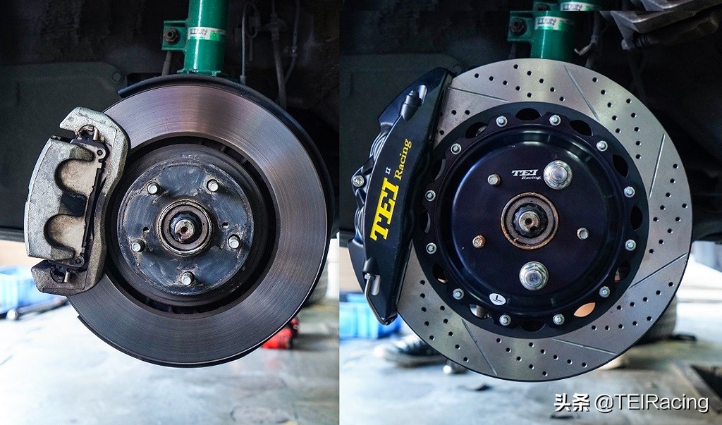 Lexus NX200T modified TEI Racing P40NS brake caliper kit - iNEWS