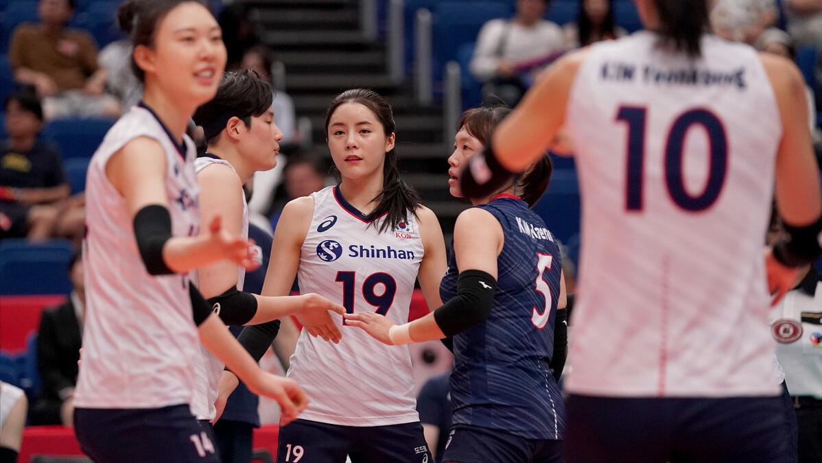 Incredible!South Korean Women's Volleyball Team Will Make Perfect Debut ...