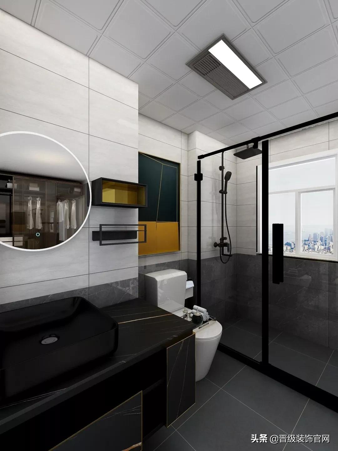 "Decoration Feng Shui" bathroom mirrors must not be so safe, otherwise