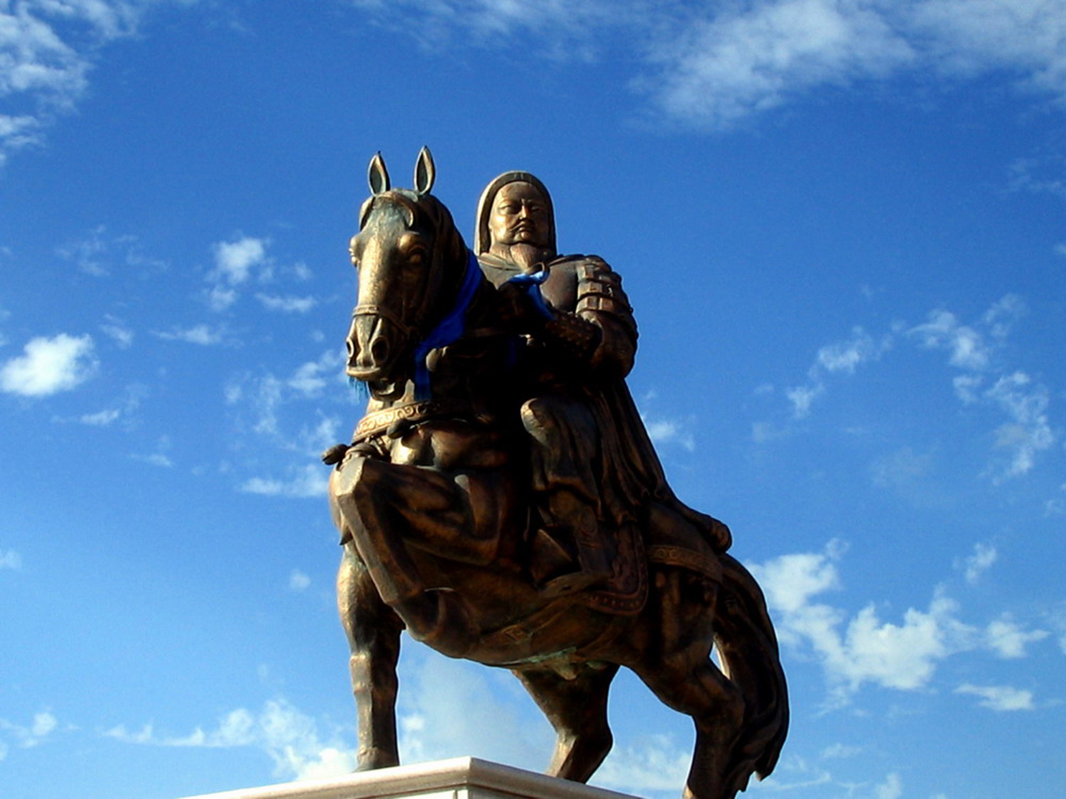 Genghis Khan's empire spans across Europe and Asia, but which country