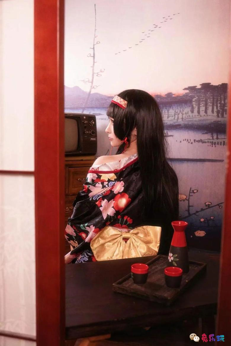 樱岛嗷一图包合集精选丨美少女万华镜·莲华和服