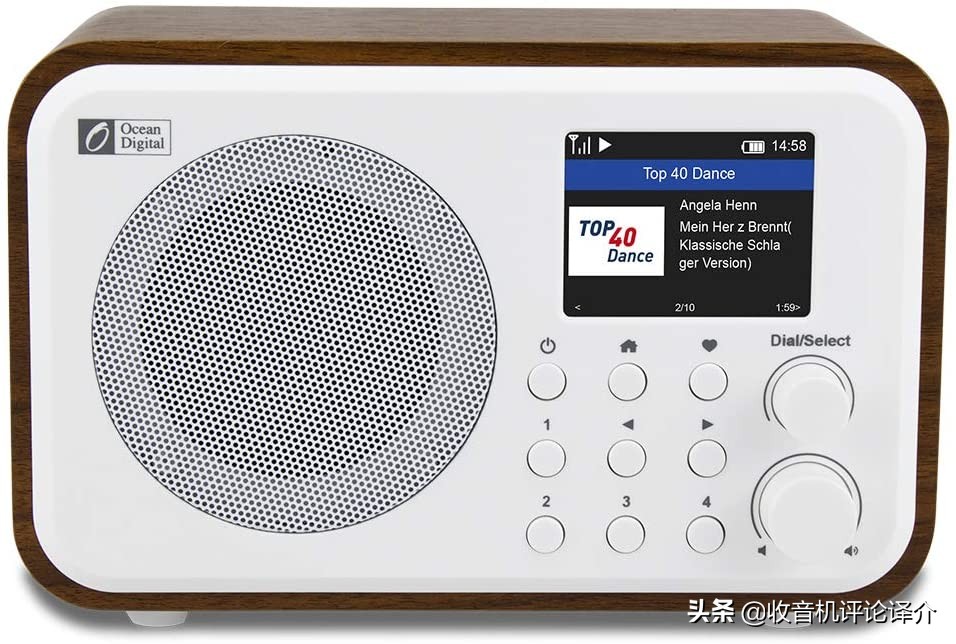 With this radio, traditional radios can "lie flat"? iNEWS