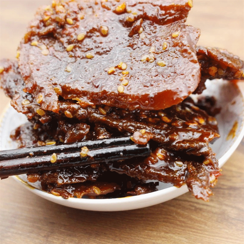 How did the hot, spicy and oily Xiaoli Beef Jerky be snatched by the