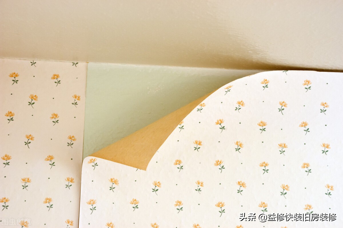 What is the cause of the wallpaper falling off, how to simply fix the