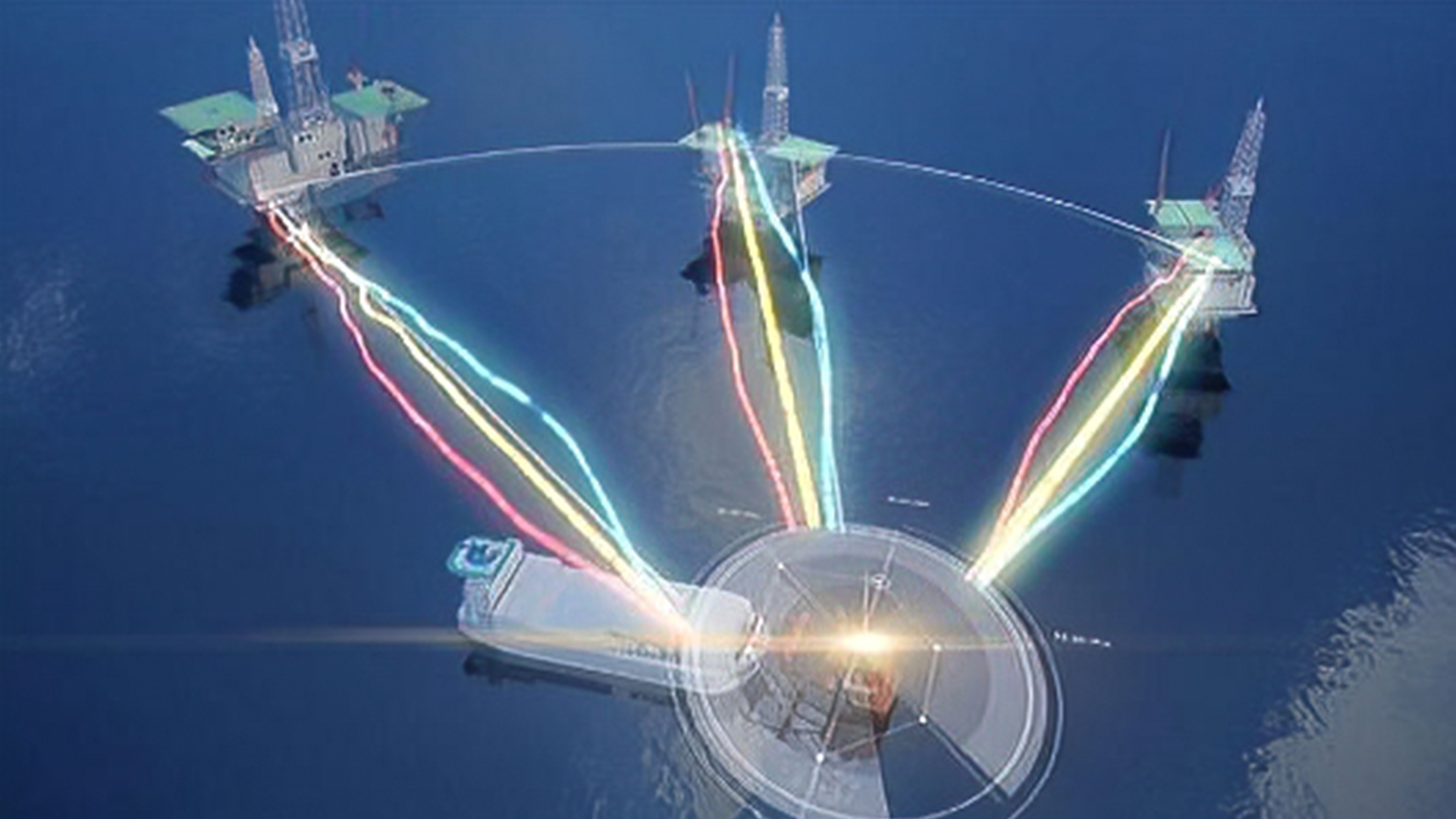 China's truss-type floating island on the sea comes out, with a ...