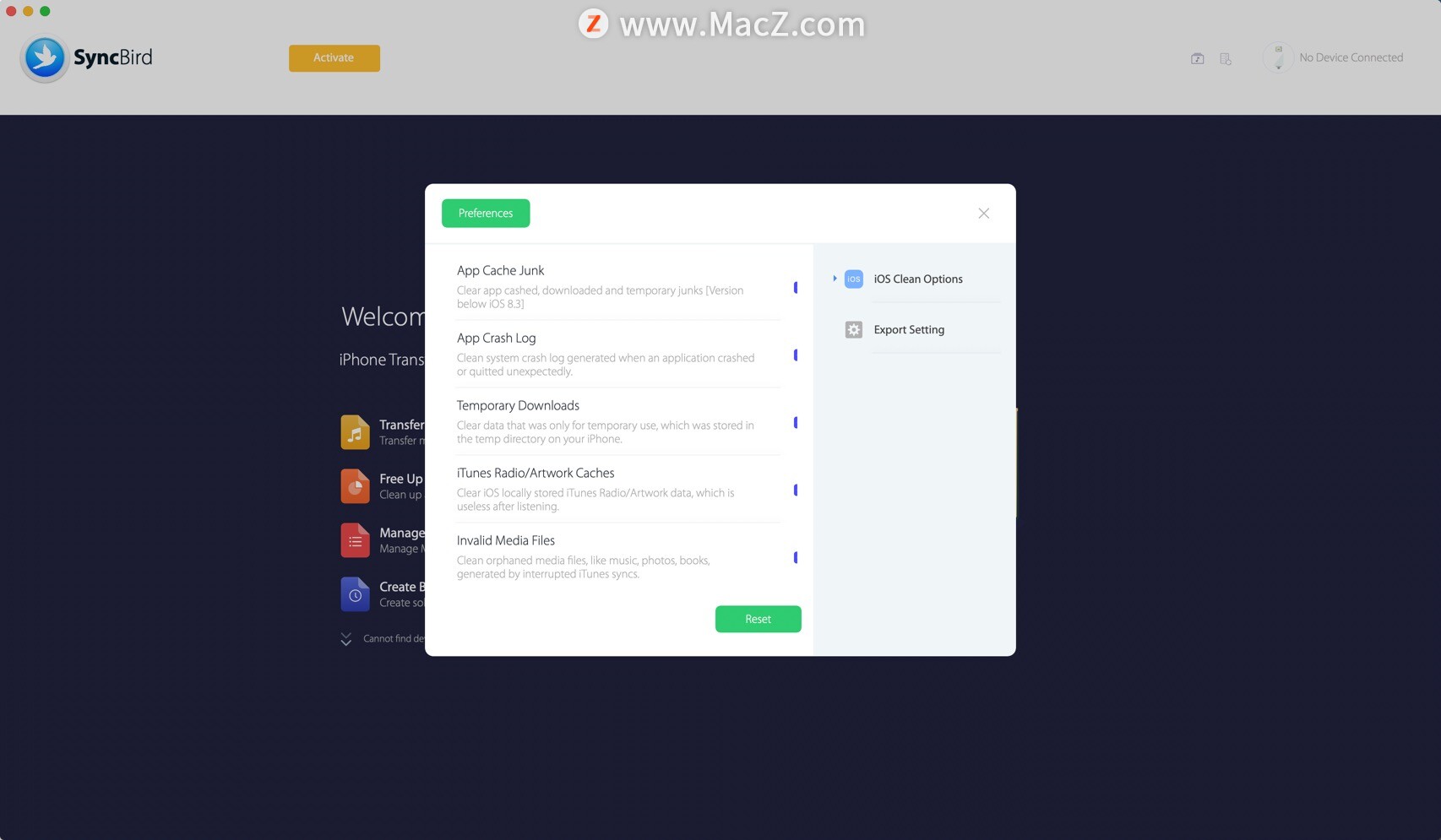 SyncBird for mac (iPhone file manager) iNEWS