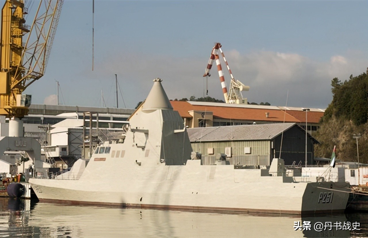 Falaj 2 offshore stealth patrol boat in the United Arab Emirates, a ...