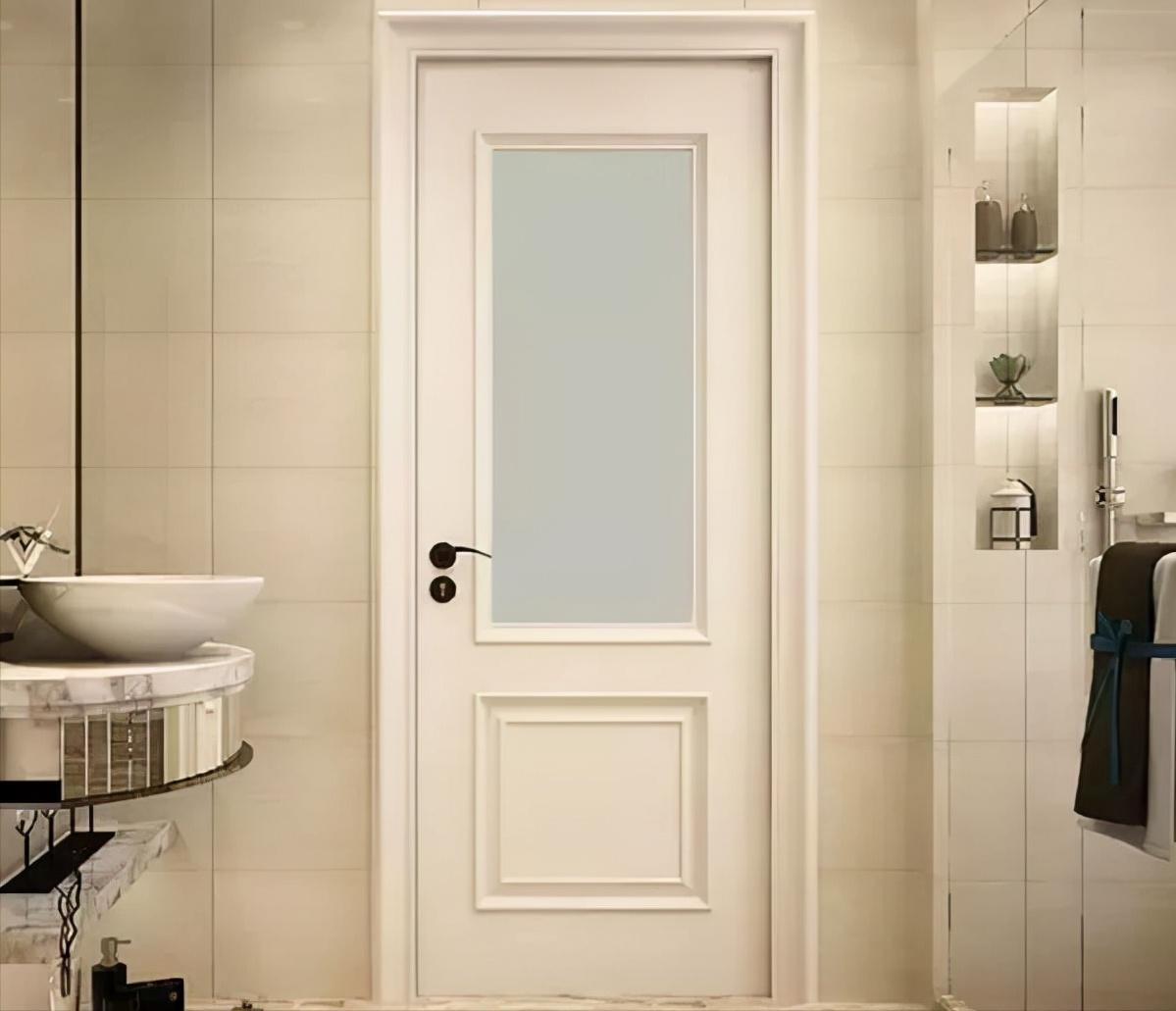 How to waterproof the wooden door of the bathroom?In this way, the