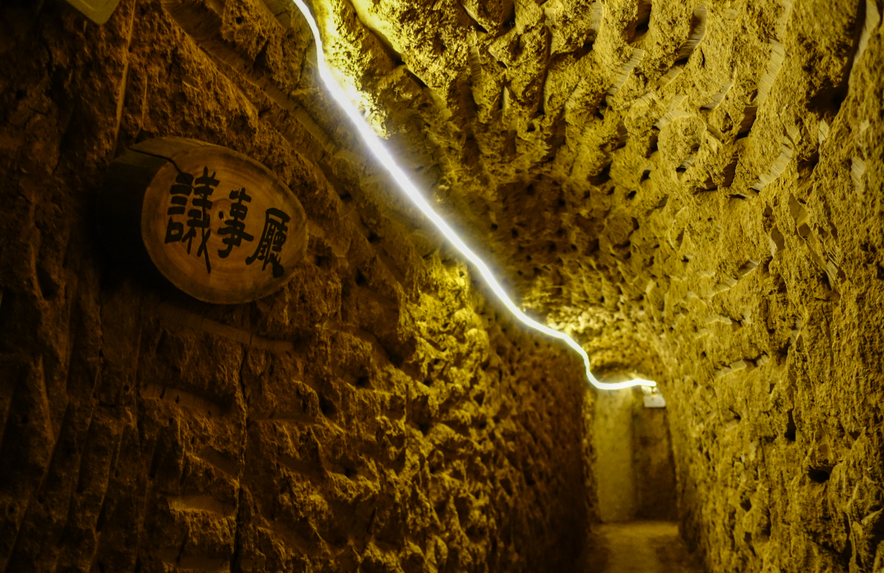 The first Tibetan soldiers cave in China is in Luoyang. It is several kilometers long and can