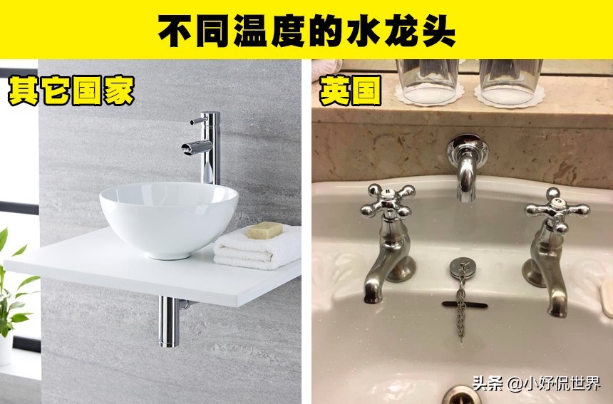 The British toilets are covered with carpets?8 significant differences