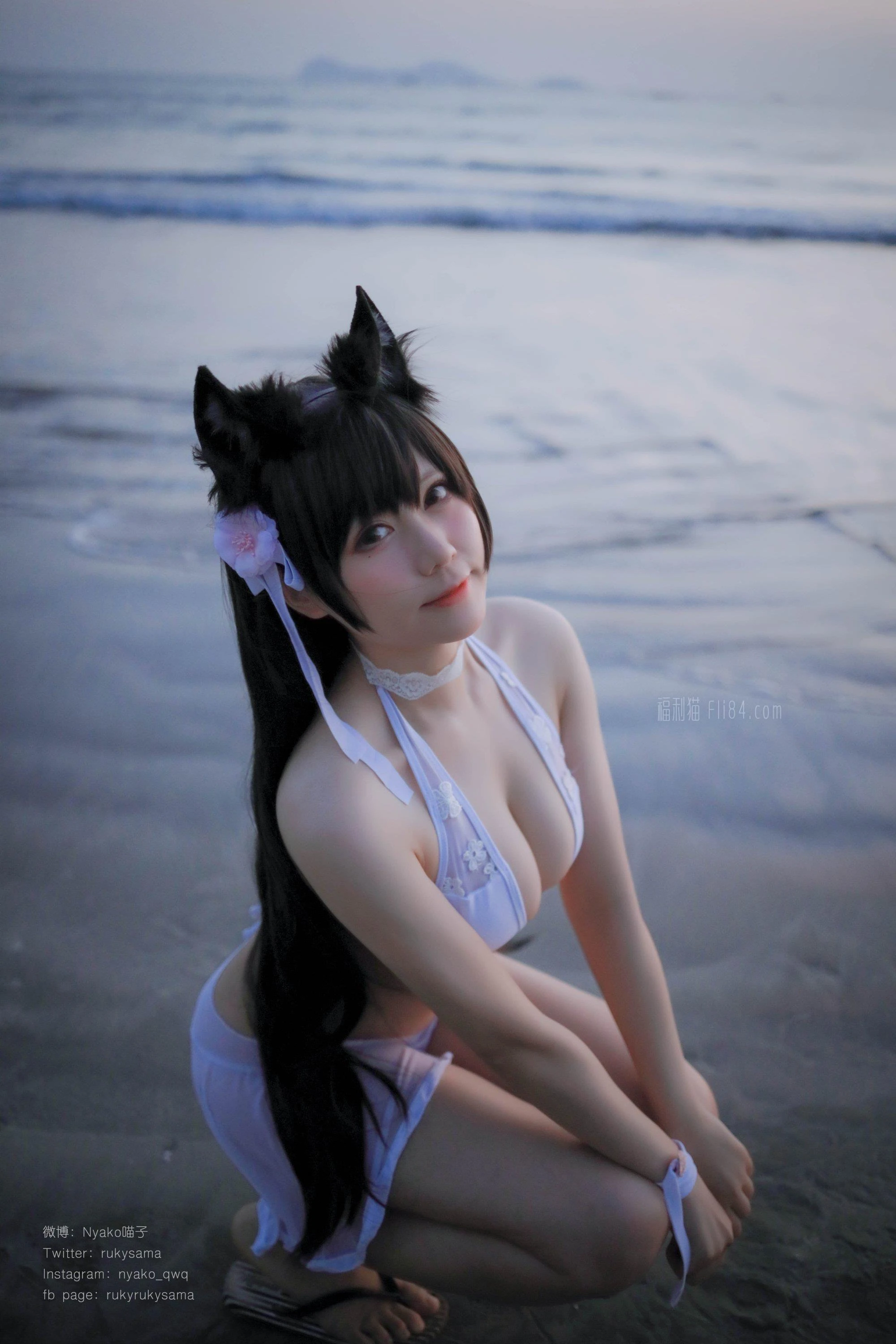 NAYAKO喵子《爱宕泳装》[28p]