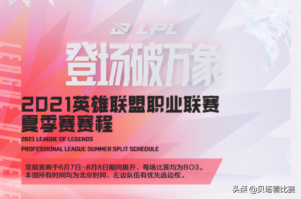 The LPL Summer Tournament schedule is out!IG kicks off the opening