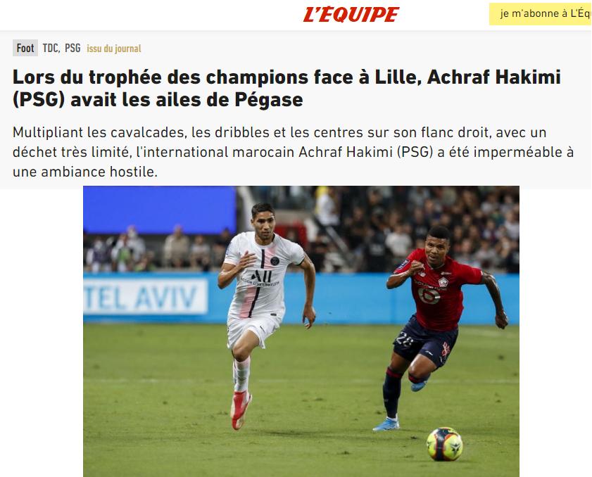 Ashraf was booed 138 times to conquer Paris in the first game and still ...
